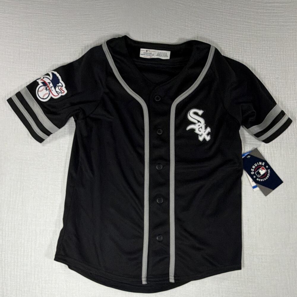Genuine Merchandise Chicago White Sox MLB Youth Unisex Jersey Black L (8/10)